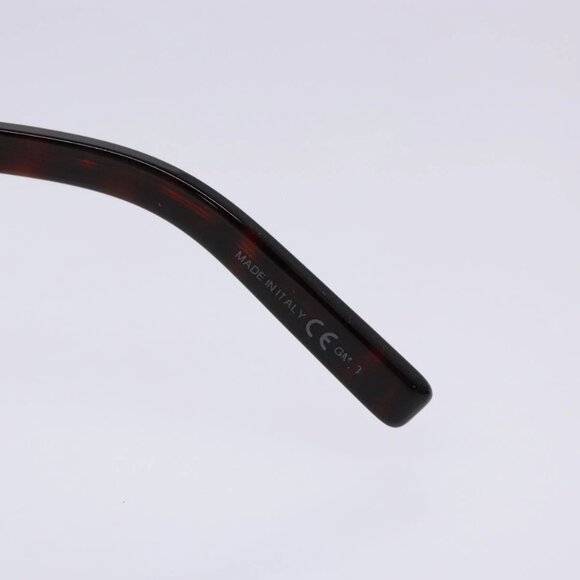 SAINT LAURENT Sunglasses Plastic Brown Auth main image 10